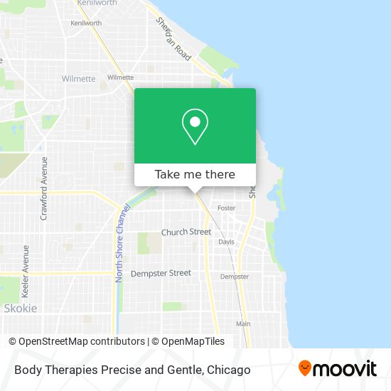 Body Therapies Precise and Gentle map