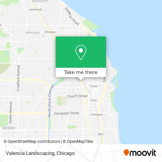 Valencia Landscaping map