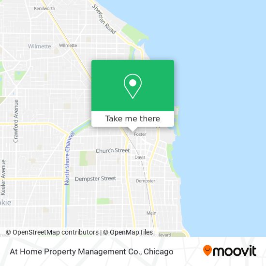 At Home Property Management Co. map