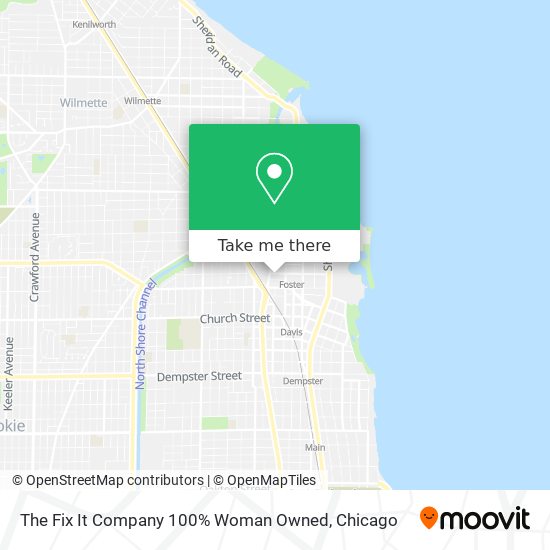 The Fix It Company 100% Woman Owned map