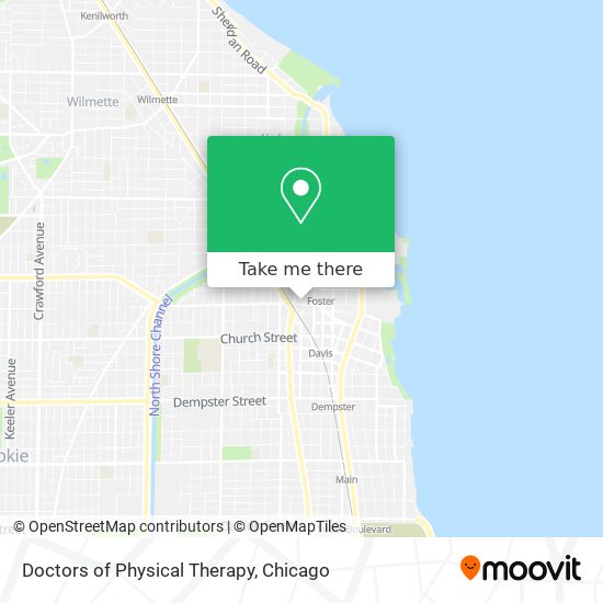 Mapa de Doctors of Physical Therapy