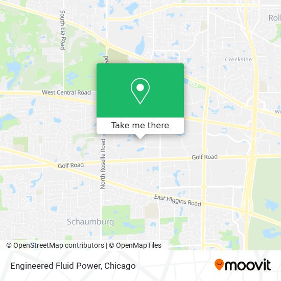 Engineered Fluid Power map