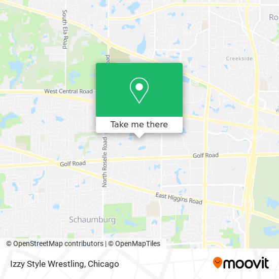 Mapa de Izzy Style Wrestling