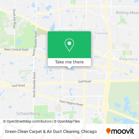 Green Clean Carpet & Air Duct Cleaning map