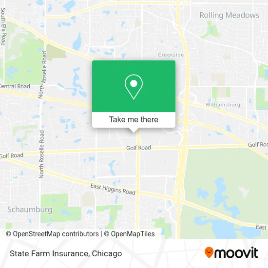 State Farm Insurance map