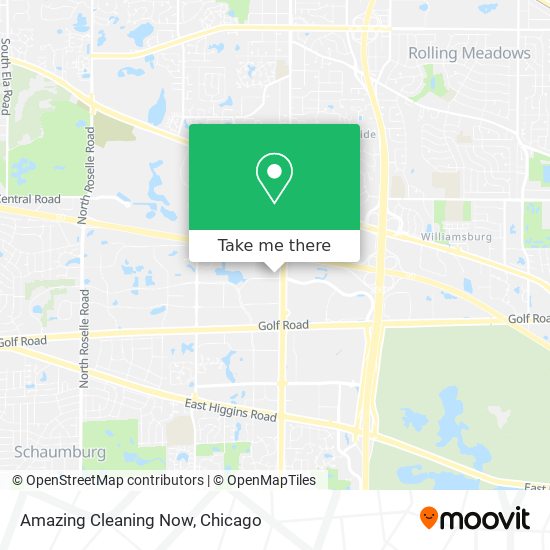 Amazing Cleaning Now map