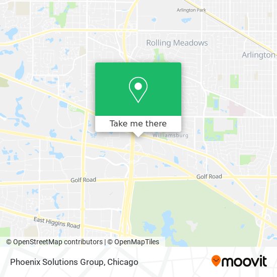 Phoenix Solutions Group map