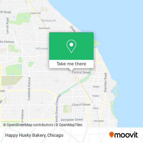 Mapa de Happy Husky Bakery