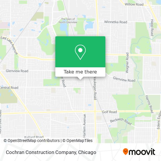 Cochran Construction Company map