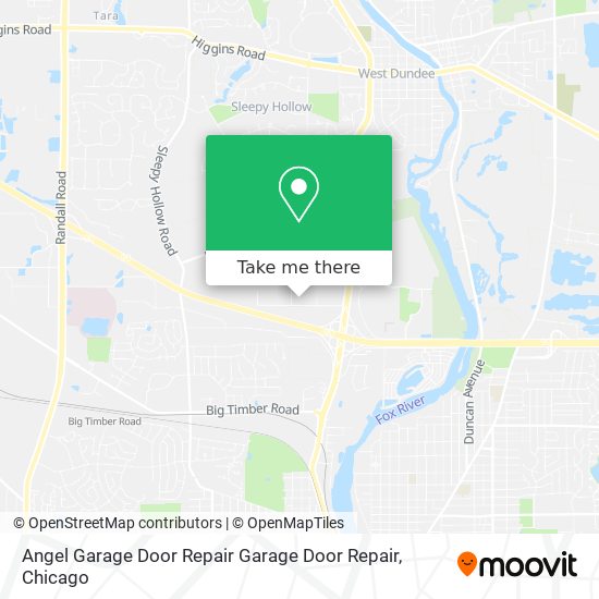 Angel Garage Door Repair Garage Door Repair map