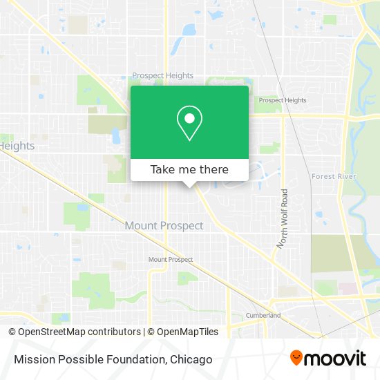 Mission Possible Foundation map