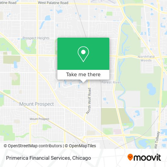 Primerica Financial Services map