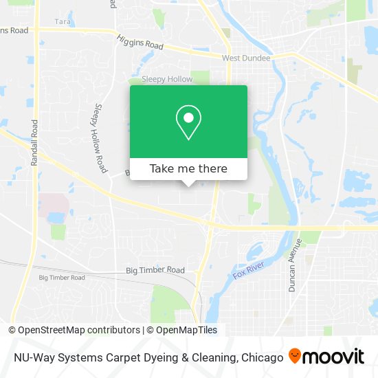 NU-Way Systems Carpet Dyeing & Cleaning map