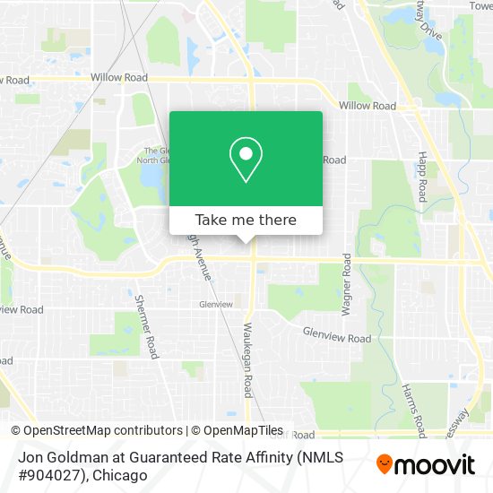 Jon Goldman at Guaranteed Rate Affinity (NMLS #904027) map