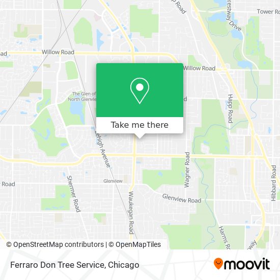 Ferraro Don Tree Service map