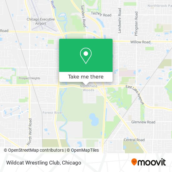 Mapa de Wildcat Wrestling Club