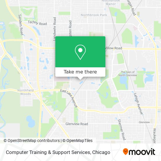 Computer Training & Support Services map