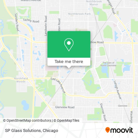 SP Glass Solutions map