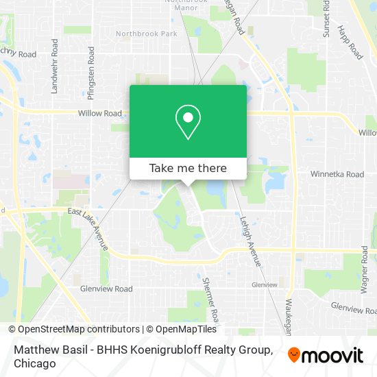 Matthew Basil - BHHS Koenigrubloff Realty Group map