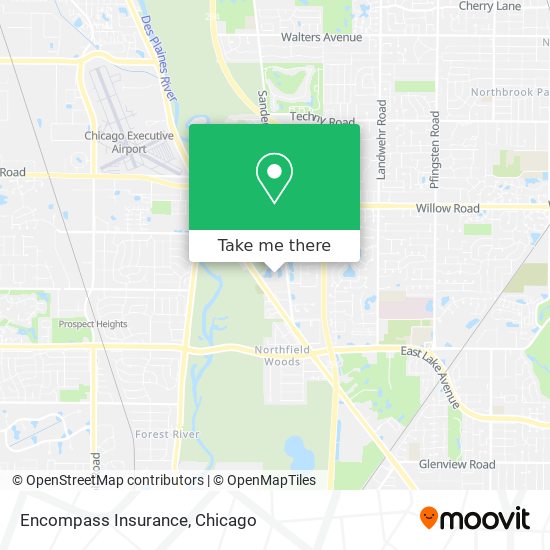 Encompass Insurance map