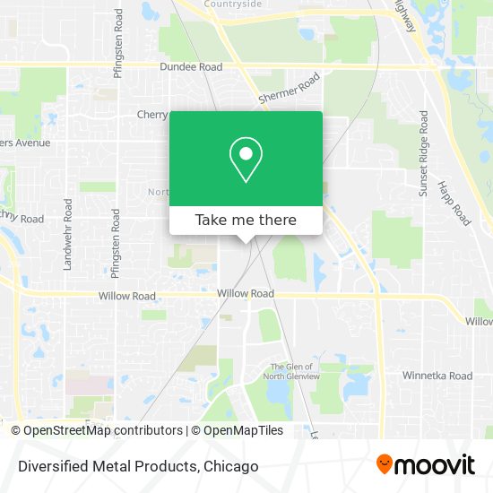 Diversified Metal Products map