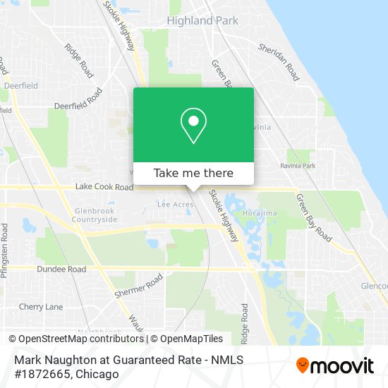 Mark Naughton at Guaranteed Rate - NMLS #1872665 map