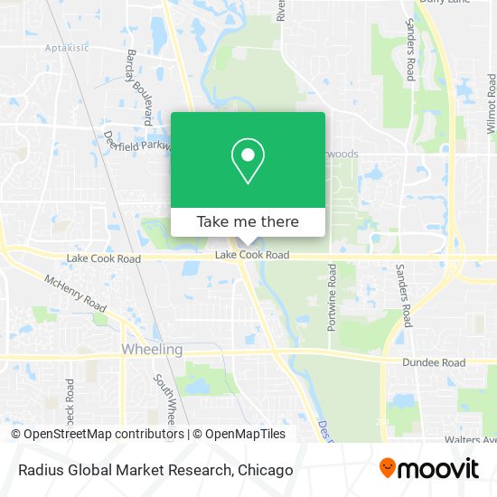 Mapa de Radius Global Market Research