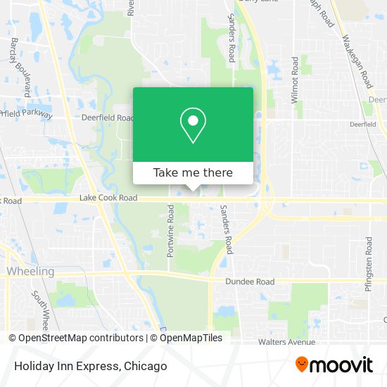 Holiday Inn Express map