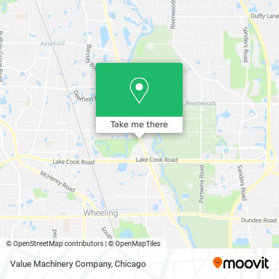 Value Machinery Company map