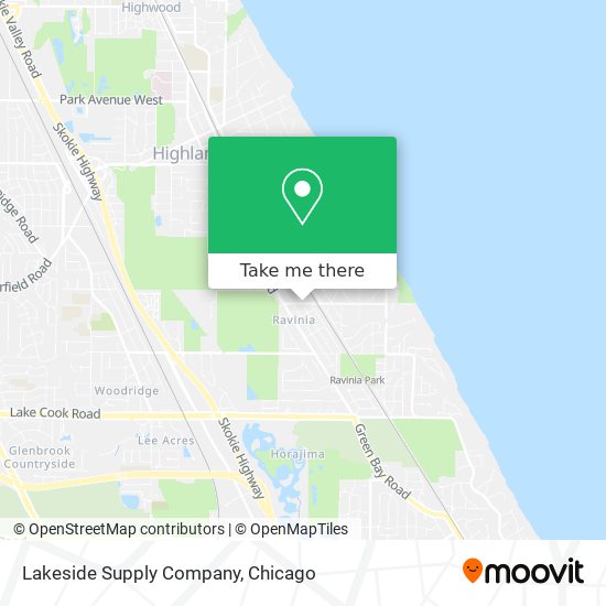 Mapa de Lakeside Supply Company