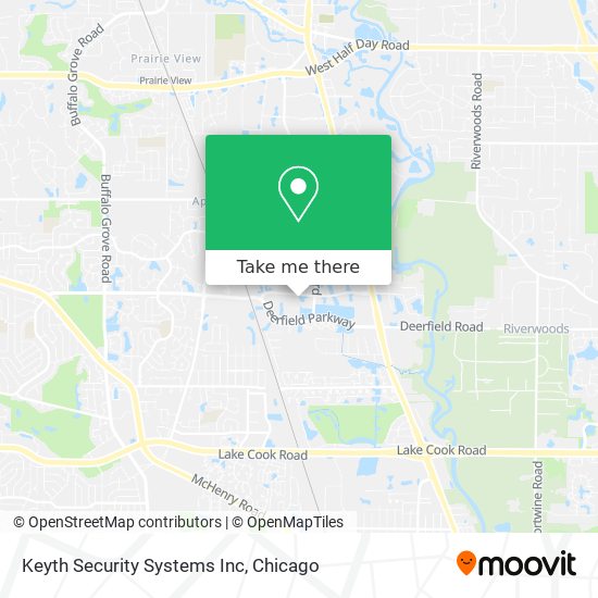 Keyth Security Systems Inc map