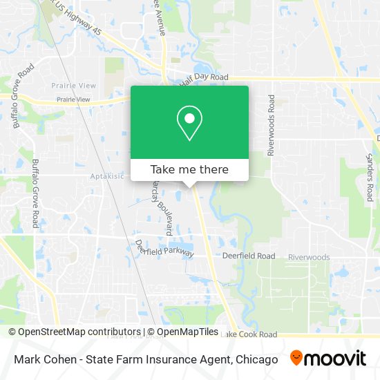 Mark Cohen - State Farm Insurance Agent map