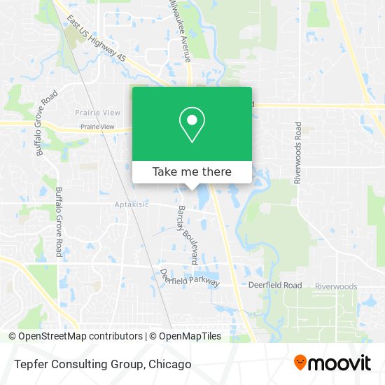 Tepfer Consulting Group map