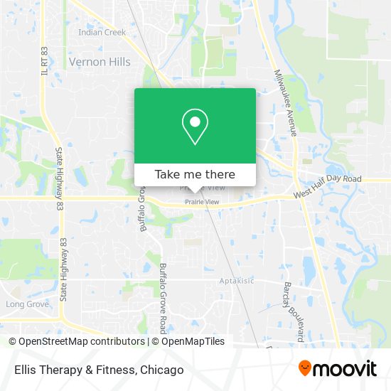 Ellis Therapy & Fitness map