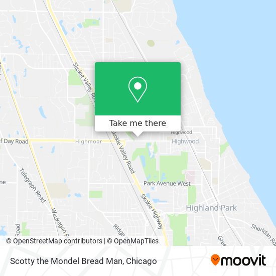 Mapa de Scotty the Mondel Bread Man