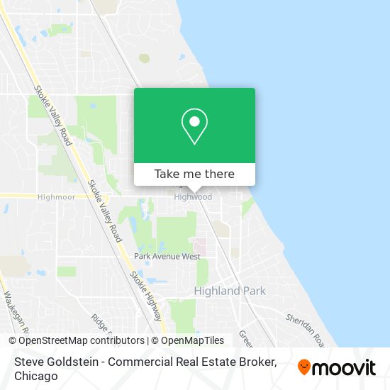 Steve Goldstein - Commercial Real Estate Broker map