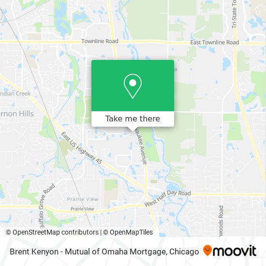 Mapa de Brent Kenyon - Mutual of Omaha Mortgage