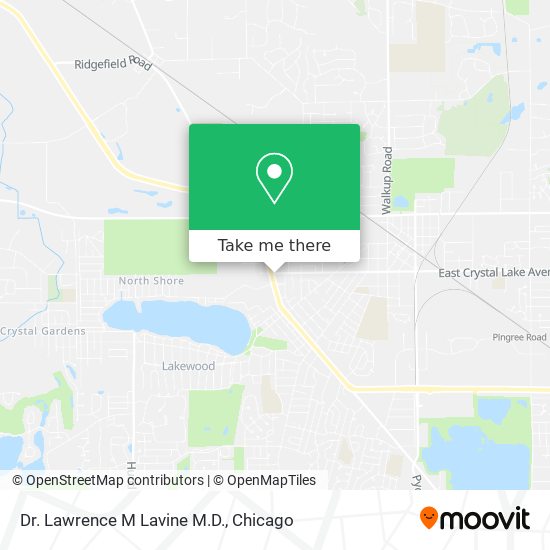 Dr. Lawrence M Lavine M.D. map