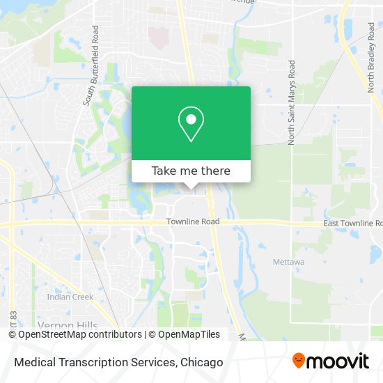 Mapa de Medical Transcription Services