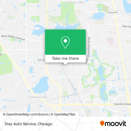 Diaz Auto Service map