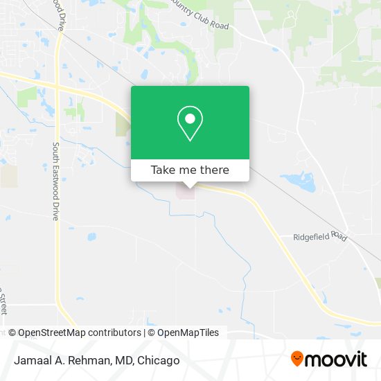 Mapa de Jamaal A. Rehman, MD
