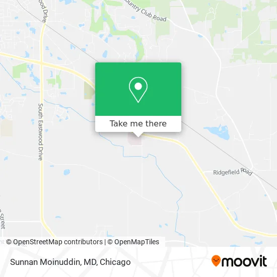 Sunnan Moinuddin, MD map