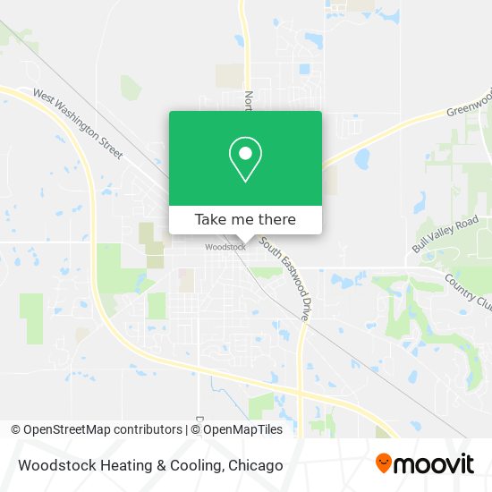 Woodstock Heating & Cooling map