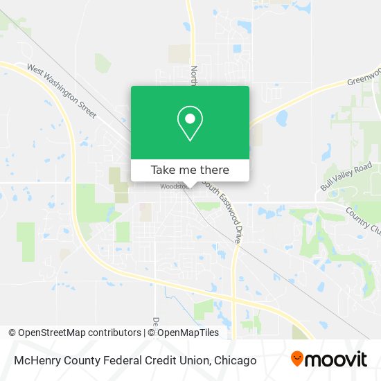 McHenry County Federal Credit Union map