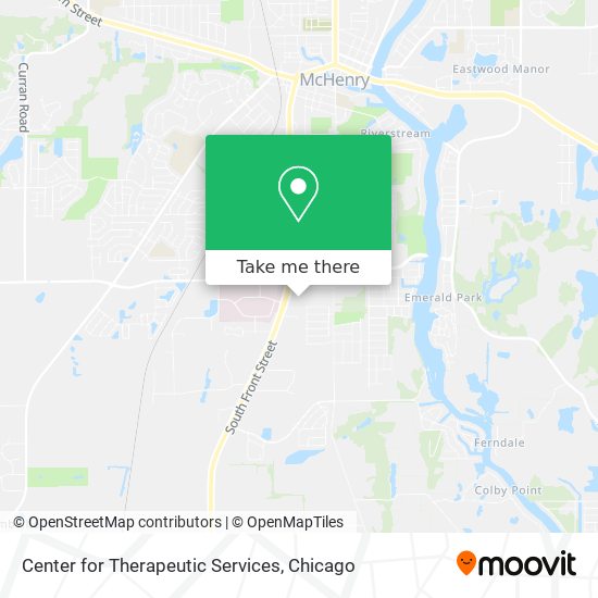 Mapa de Center for Therapeutic Services