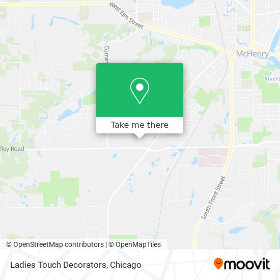 Ladies Touch Decorators map