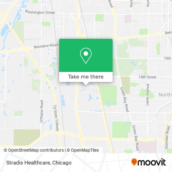 Stradis Healthcare map