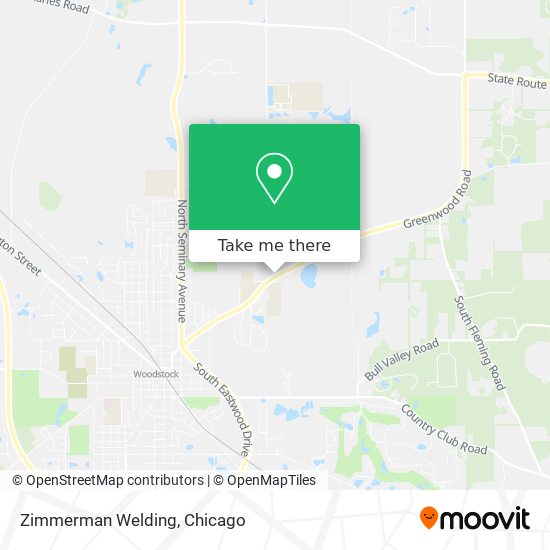 Zimmerman Welding map