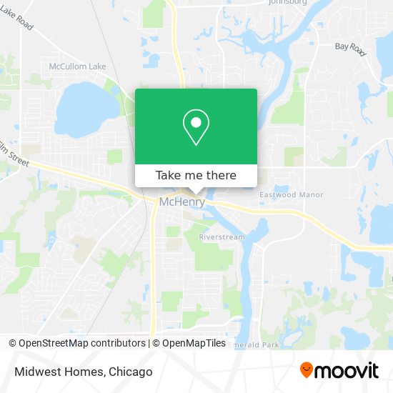 Mapa de Midwest Homes
