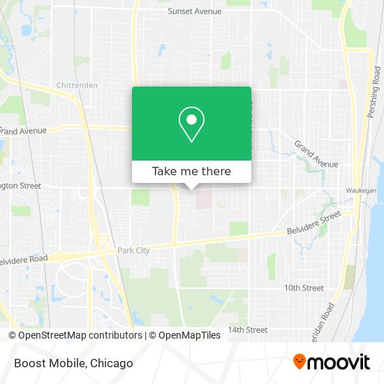 Boost Mobile map